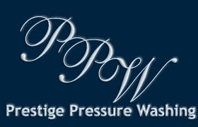 pretige pressure washing lake oconee area logo